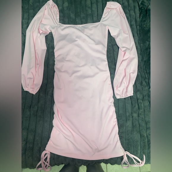 Pink bodycon mini dress - Picture 2 of 2